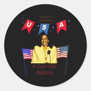 A New Era Begins T Classic Round Sticker