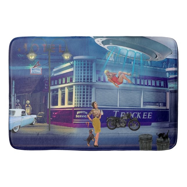 A New Flight Attendant Bath Mat (Front)