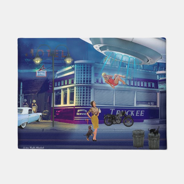 A New Flight Attendant Doormat (Front)