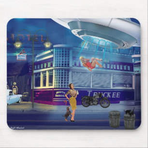 A New Flight Attendant Mouse Mat