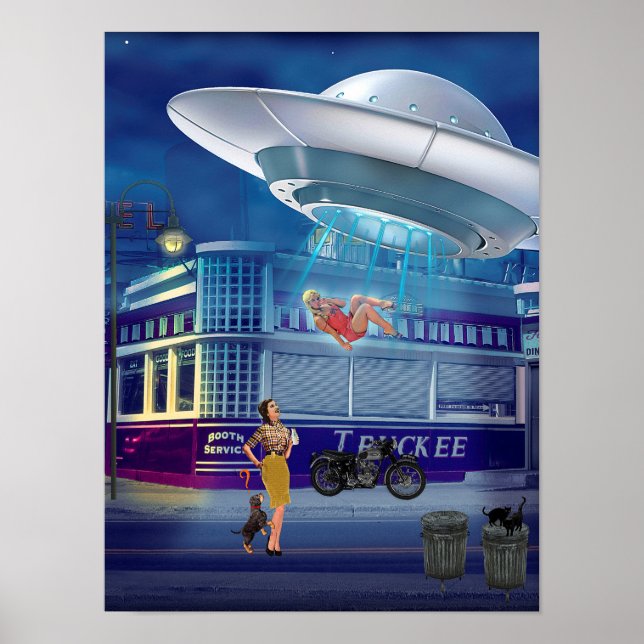 A New Flight Attendant Poster (Front)