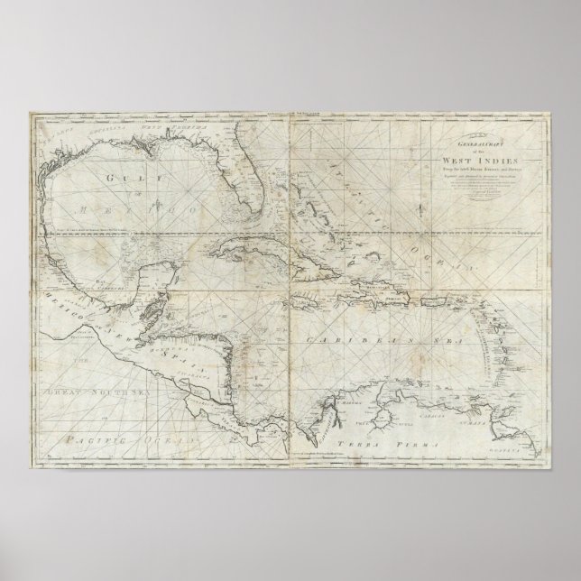 A new general chart of the West Indies (Front)