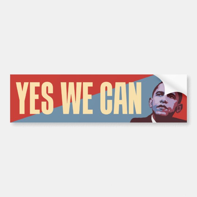 A New Majority - Obama Political Bumper Sticker (Front)