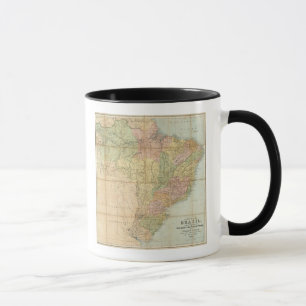 A new map of Brazil Mug