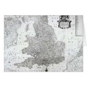 A New Map of the Kingdom of England