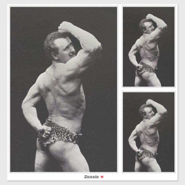 A New Pose by StrongMen Eugen Sandow Bodybuilding (Sheet)