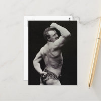 A New Pose by StrongMen Eugen Sandow Bodybuilding
