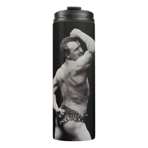 A New Pose by StrongMen Eugen Sandow Bodybuilding Thermal Tumbler