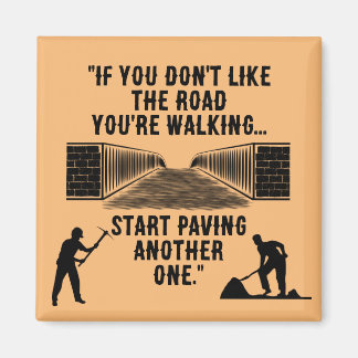"A New Road" Magnet