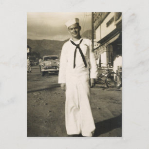 A NEW SAILOR IN TOWN #44 POSTCARD