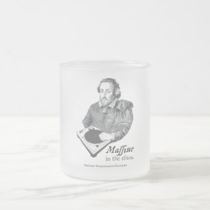 A New Way To Spin Old Decks (mug) Frosted Glass Coffee Mug