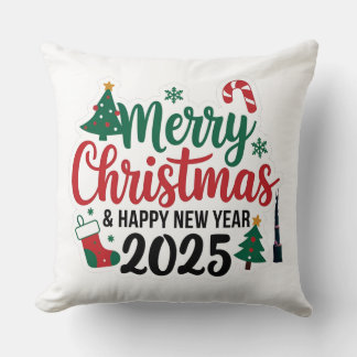 A New Year’s Statement :  2025Throw Pillow