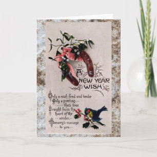 A New Year Wish Holiday Card