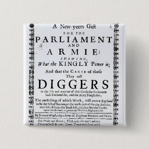 A New Year's Gift 15 Cm Square Badge