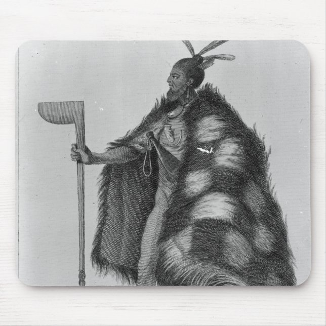 A New Zealand warrior Mouse Mat (Front)