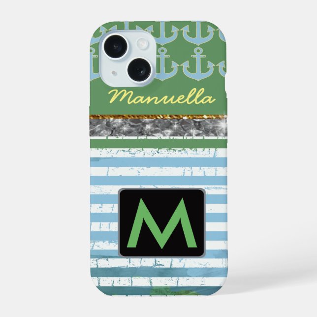 a nice and personalised item for her iPhone 15 case (Back)