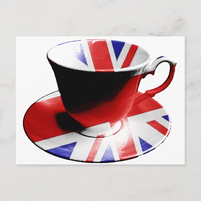 A nice cup of English Tea Postcard (Front)