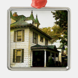 A Nice House Metal Tree Decoration