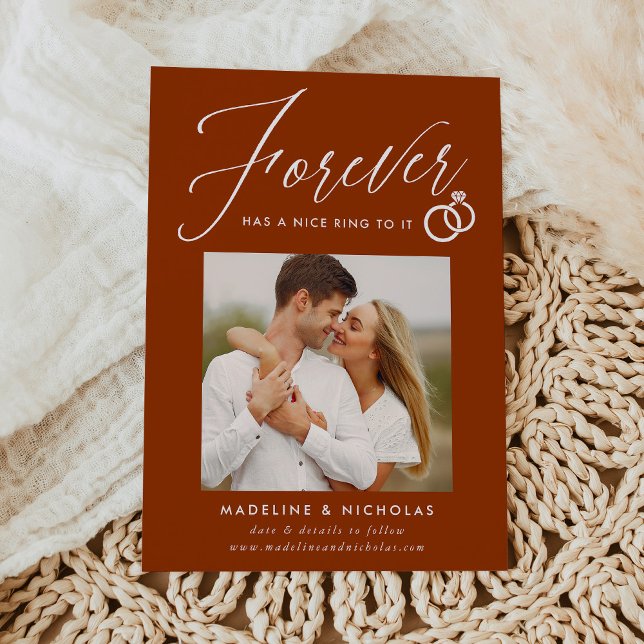 A Nice Ring To It Rust Engagement Announcement (Creator Uploaded)