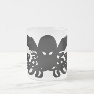 A Nice Steaming Cup of Cthulhu - Frosted Mug