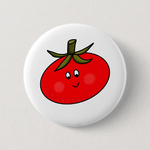A Nice Tomato 6 Cm Round Badge