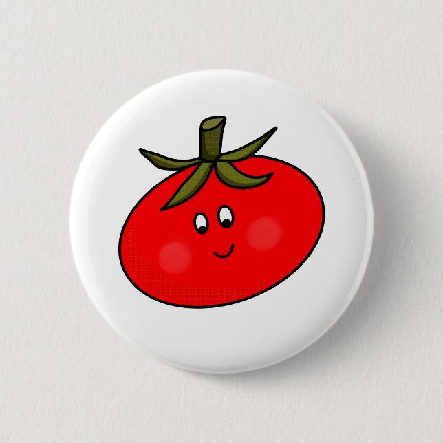 A Nice Tomato 6 Cm Round Badge (Front)