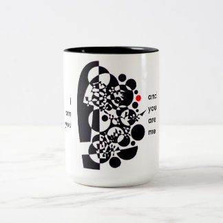 A nice vessel for your coffee Two-Tone coffee mug