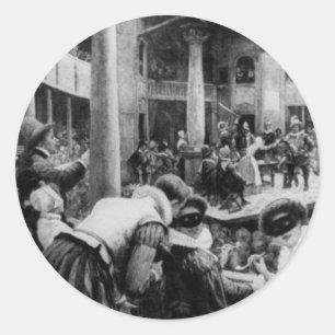 A Night at the Globe Stickers