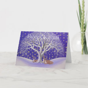 A NIGHT FILLED WITH STARS HOLIDAY CARD