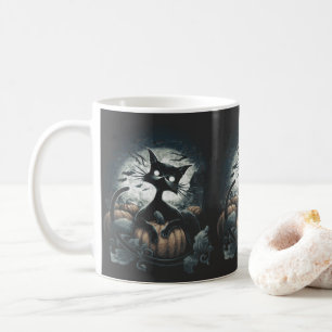 A Night for Pumpkin Picking Coffee Mug
