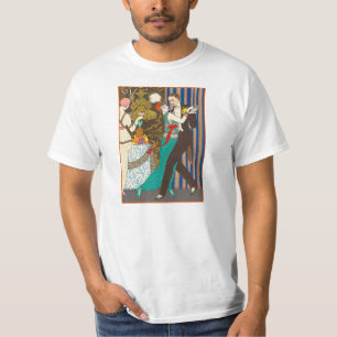 A Night in Decadent Paris Art Deco T-shirt