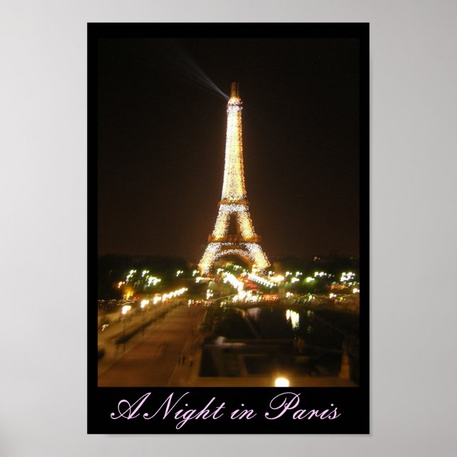 A Night in Paris Poster (Front)