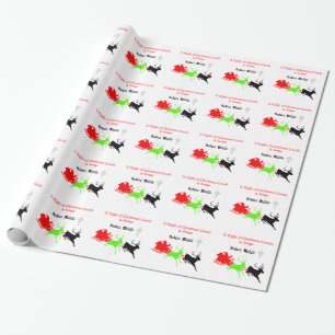 A Night of Christmas Carols and Songs Hakunamatata Wrapping Paper