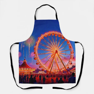 A Night of Festive Lights Design Apron