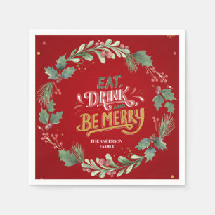"A Night of Joy: Corporate Christmas Bash" Napkin
