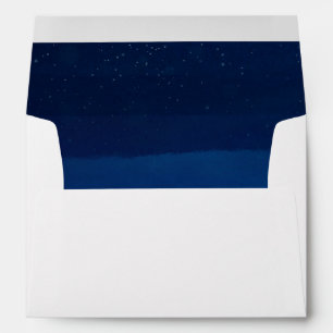 A night under the stars Starry Night Navy Envelope