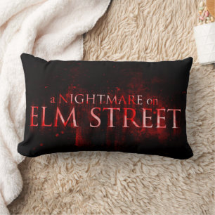 A Nightmare on Elm Street   Bloody Text Lumbar Cushion