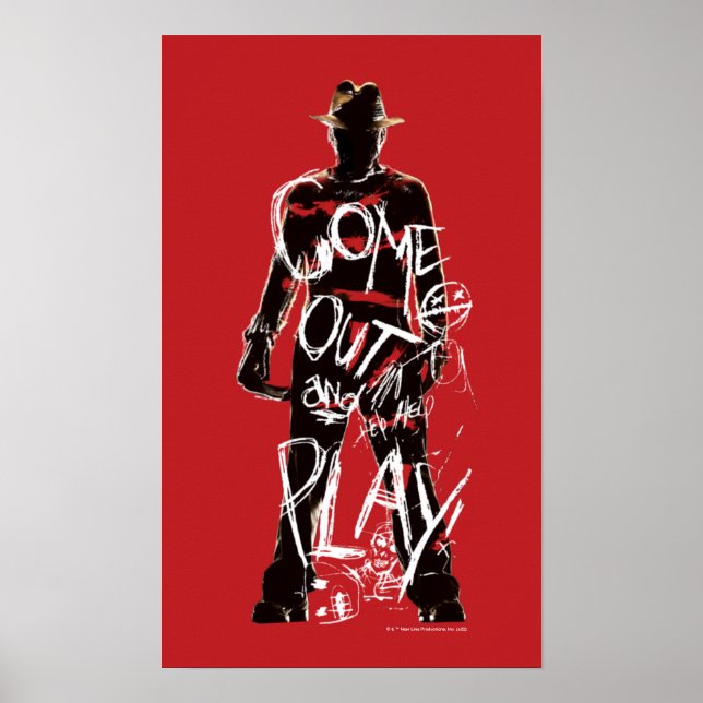 A Nightmare on Elm Street | Come Out and Play Poster (Front)