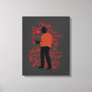 A Nightmare on Elm Street   Don't Fall Asleep Canvas Print