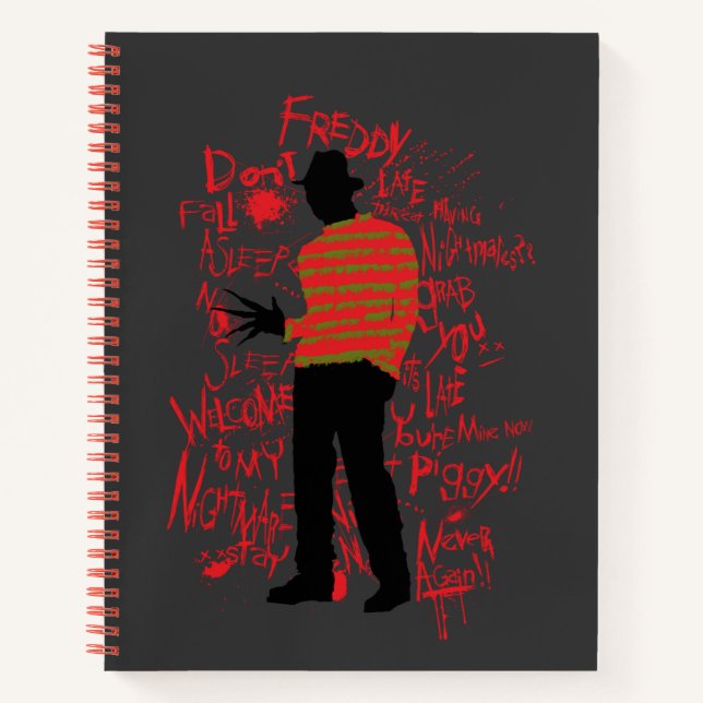 A Nightmare on Elm Street | Don't Fall Asleep Notebook (Front)