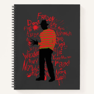 A Nightmare on Elm Street Don't Fall Asleep Notebook