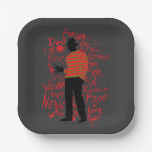 A Nightmare on Elm Street   Don't Fall Asleep Paper Plate