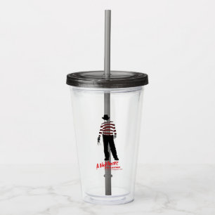 A Nightmare on Elm Street   Freddy Krueger Acrylic Tumbler