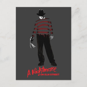 A Nightmare on Elm Street   Freddy Krueger Holiday Postcard