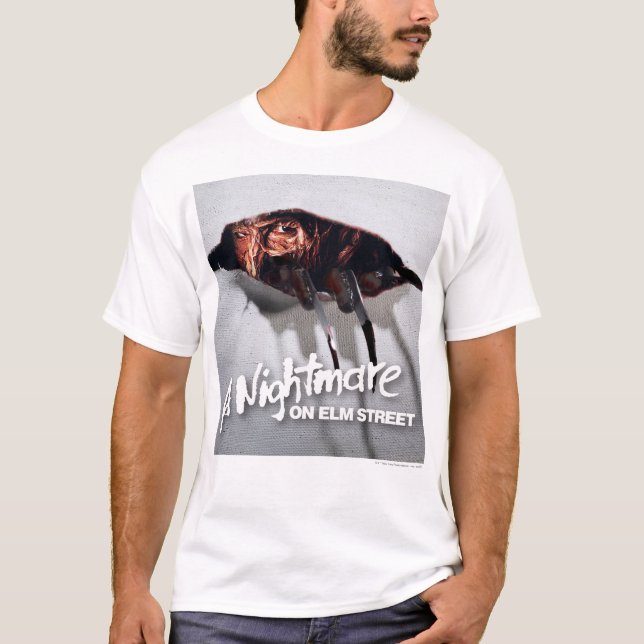 A Nightmare on Elm Street | Freddy Krueger Peeking T-Shirt (Front)