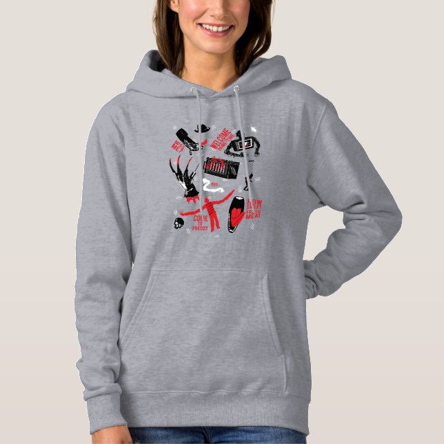 A Nightmare on Elm Street | Freddy Krueger Talk Hoodie (Front)