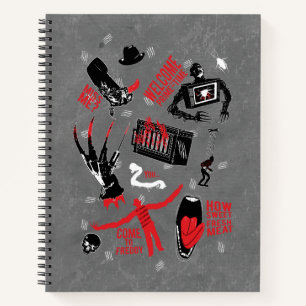 A Nightmare on Elm Street   Freddy Krueger Talk Notebook
