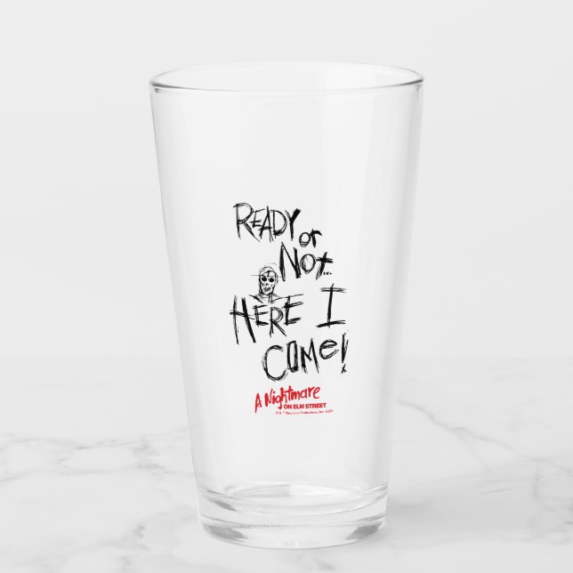 A Nightmare on Elm Street | Here I Come Glass (Front)