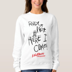 A Nightmare on Elm Street Here I Come Sweatshirt