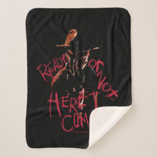 A Nightmare on Elm Street   Ready or Not Sherpa Blanket
